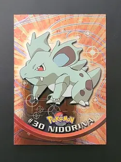 VLP! Nidorina #30 HOLO Foil TARGETS Topps Pokemon Black Label - Image 1