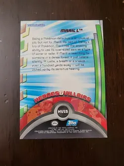 LP! Topps Pokemon Series 3 #HV15 Heroes and Villains Marill Rainbow Holo Foil - Image 2