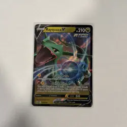 Pokemon Rayquaza V 100/159 Crown Zenith Ultra Rare Holo NM - Image 1