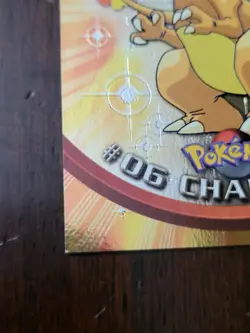 LP! TARGETS - Black Label Charizard #06 Embossed Holo Foil Topps Pokemon Series1 - Image 2