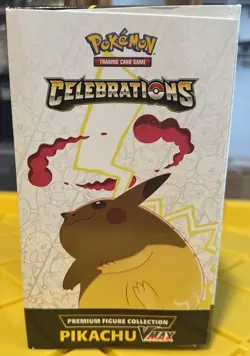 Pokemon TCG Celebrations Premium Figure Collection Pikachu VMAX Box - Sealed 820650809408 - Image 2