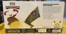 Pokemon TCG Celebrations Premium Figure Collection Pikachu VMAX Box - Sealed 820650809408 - Image 3