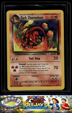 Dark Charmeleon #32/82 Uncommon Pokemon Team Rocket Set - Image 1