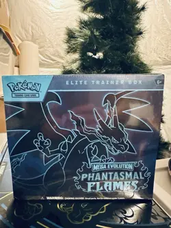 Pokemon Phantasmal Flames Elite Trainer Box ETB Mega Evolution, Sealed - Image 1