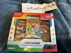 Factory Sealed Pokemon TCG First Partner Series 1 Illustration Collection - Image 1