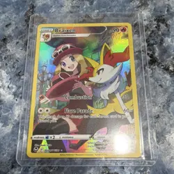 Pokemon Braixen TG01/TG30 Silver Tempest Trainer Gallery Ultra Rare Holo 2022 - Image 3