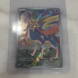 Zacian 100/094 Me02: Phantasmal Flames Illustration Rare Holo Pokemon TCG - Image 2
