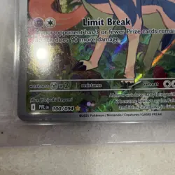 Zacian 100/094 Me02: Phantasmal Flames Illustration Rare Holo Pokemon TCG - Image 3