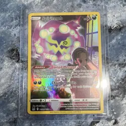 Pokemon Spiritomb Lost Origin Trainer Gallery TG09/TG30 Ultra Rare Full Art Holo - Image 1