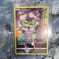 Pokemon Spiritomb Lost Origin Trainer Gallery TG09/TG30 Ultra Rare Full Art Holo - Image 3