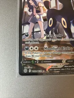 Pokemon Umbreon v TCG Trainer Gallery Ultra Rare TG22/TG30 Brilliant Stars - Image 5