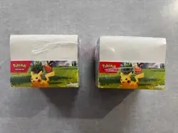 Lot of 2x - Pokemon Mega Evolution Ascended Heroes Tin Display (Rips in plastic) - Image 1