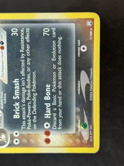 Dark Marowak 7/109 - ex Team Rocket Returns Holo Rare Pokemon TCG LP - Image 5