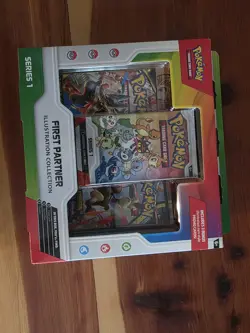 Pokemon First Partner Series 1 Illustration Collection Box - Factory Sealed - Image 1
