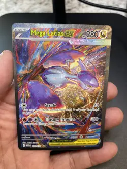 Pokemon Mega Latias EX 181/132 Secret Rare Full Art Mega Evolution Holo 280 HP - Image 1