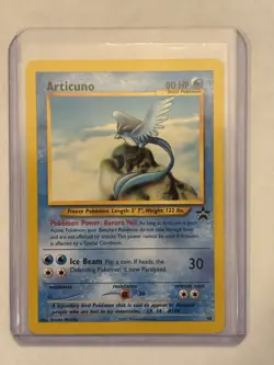 2002 Pokemon TCG Articuno #48 WOTC Black Star Promo Vintage NM/Mint - Image 1