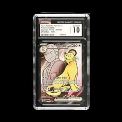 Pokemon Slab Team Rocket's Persian Ex CGC 10 Gem 2025 - Image 1