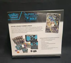 Pokemon Scarlet & Violet Black Bolt ETB New *Partial Plastic Rip* See Picture - Image 2