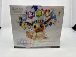 Pokemon TCG Scarlet & Violet Prismatic Evolutions Elite Trainer Box Pokemon Cen… - Image 1