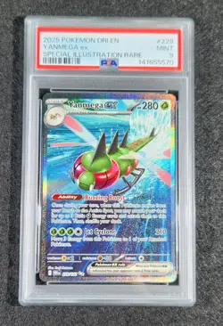Pokemon TCG Yanmega EX Sir 228/182 Destined Rivals PSA 9 - Image 1