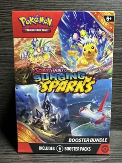 Pokemon TCG Scarlet And Violet Surging Sparks Booster Bundle New and Sealed - Image 1
