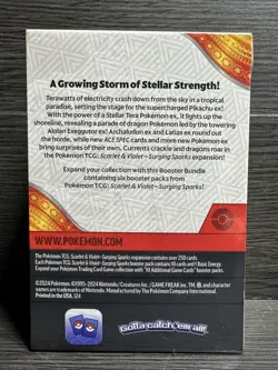 Pokemon TCG Scarlet And Violet Surging Sparks Booster Bundle New and Sealed - Image 2