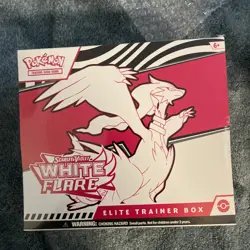 Pokemon TCG: White Flare Factory Sealed Elite Trainer Box - Image 1