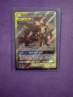 2020 Pokemon TCG Sun and Moon Umbreon & Darkrai GX Black Star Promo #SM241 - LP - Image 1