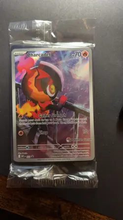 Charcadet 022 Pokemon Center Phantasmal Flames ETB Stamped Promo SEALED NM - Image 1