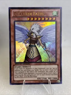 Yugioh Guardian Eatos LC03-EN003 Ultra Rare Limited Edition LP - Image 1