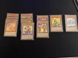 Yugioh Armed Dragon Thunder Deck - Dragon Ruler Blaze, Supreme Dark Armed LV10 - Image 1