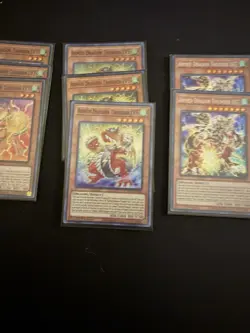 Yugioh Armed Dragon Thunder Deck - Dragon Ruler Blaze, Supreme Dark Armed LV10 - Image 2