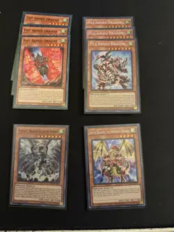 Yugioh Armed Dragon Thunder Deck - Dragon Ruler Blaze, Supreme Dark Armed LV10 - Image 5
