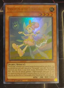 Vernusylph Of The Flourishing Hills 1st Ed POTE-EN016 Ultra Rare NM Yu-Gi-Oh! - Image 1