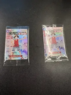 One Piece Monkey.D.Luffy College Basketball US Voyage (2 PACK - SEALED) - Image 2