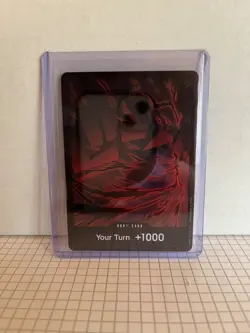 One Piece Gold D. Roger DONE CARD Your Turn +1000. - Image 1