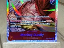 Monkey.D.Luffy ST10-006 - One Piece TCG - Starter Deck 10 Holo SR NM English - Image 3