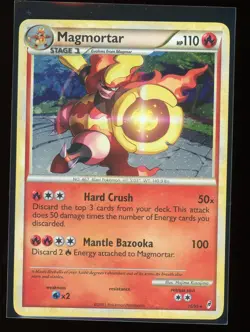 Magmortar 16/95 Call of Legends 2011 Pokemon Card Reverse Holo NM- - Image 1