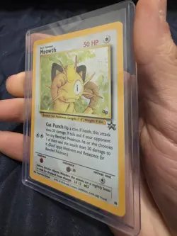 Meowth Holo #10 2000 Pokemon Promo Card LP/NM - Image 2