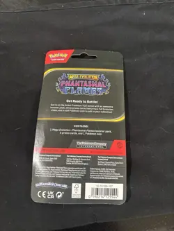 Pokemon Trading Card 1 Pack Phantasmal Flames Mega Evolution New Sealed - Image 2