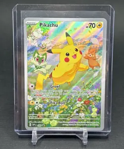 Pokemon Pikachu TCG SVP088 Black Star Promos Full Art Holo Card - Image 1