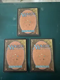 3 MtG Pearl Medallion: English The List NM/LP ACTUAL PHOTOS! - Image 2