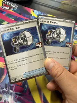 2x Counter Catcher - 160/182 - Play! Pokemon Prize Pack - Cosmo Holo - Image 1