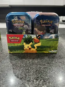 10x Pokemon TCG Ascended Heroes Mini Tins Sealed - With Display Case (Unsealed) - Image 2