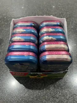 10x Pokemon TCG Ascended Heroes Mini Tins Sealed - With Display Case (Unsealed) - Image 4