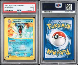 Pokemon Gyarados Rare Skyridge 11/144 PSA 9 - Image 3