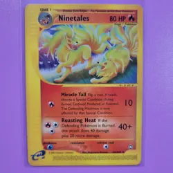 Pokemon TCG Ninetales Aquapolis 25/147 Regular Rare - Image 1