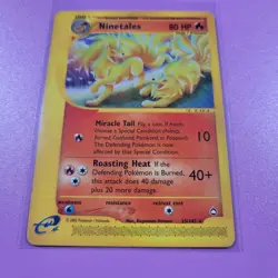 Pokemon TCG Ninetales Aquapolis 25/147 Regular Rare - Image 4