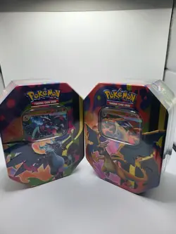 Pokemon TCG Mega Charizard EX Tin X2 Sealed - Image 2