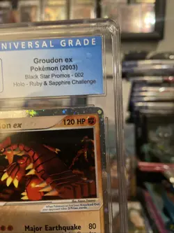 Pokemon Groudon ex 002 Nintendo Promo Holo EX Ruby & Sapphire - Image 3